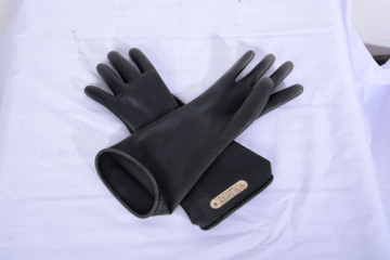 20 KV rubber latex electrical insulated working gloves