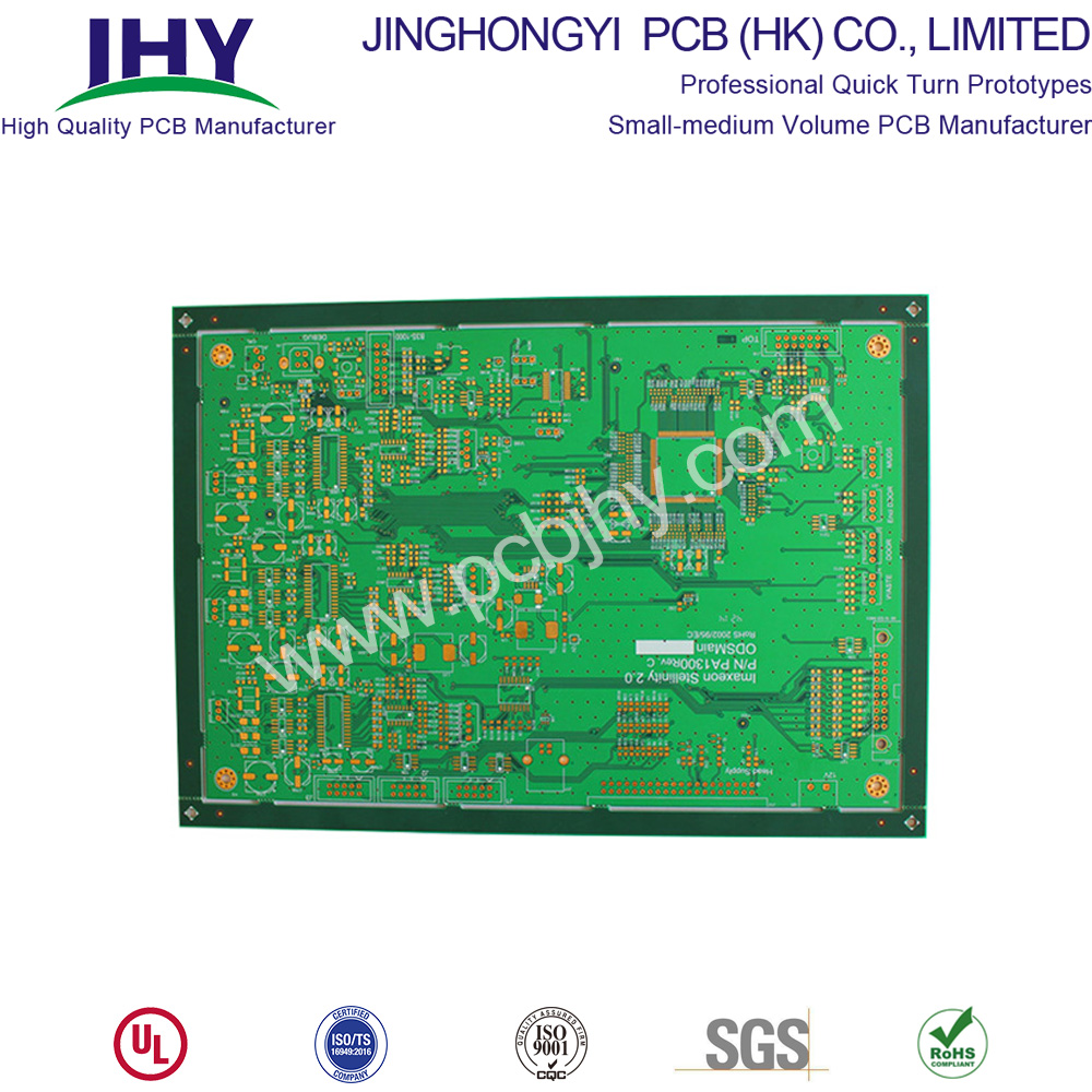 Imersão em Ouro 2.0mm 1oz 6 Camadas PCB Immersion Gold 2.0mm 1oz 6 Layer PCB