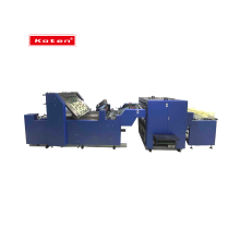 Automatic Booklet Stitching, Stapling and Folding Machine