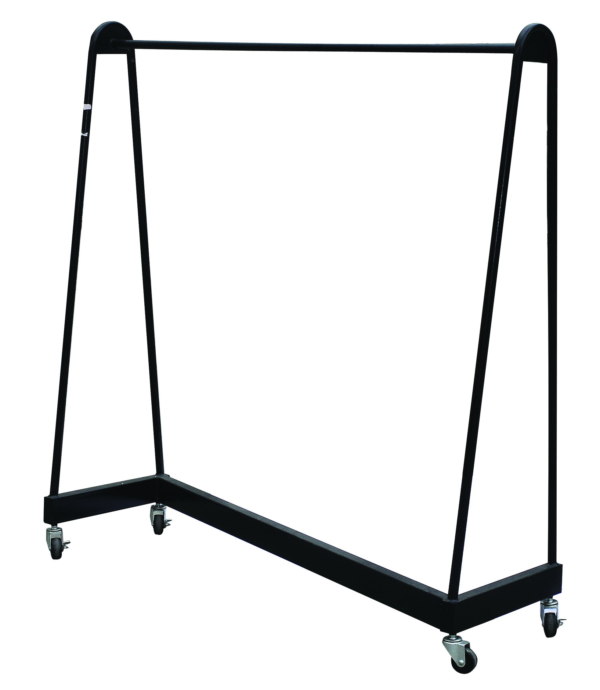 industrial clothes hanger rack with wheels trolley for Sale