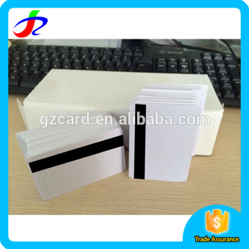 clear plastic bank card size blank pvc id card samples