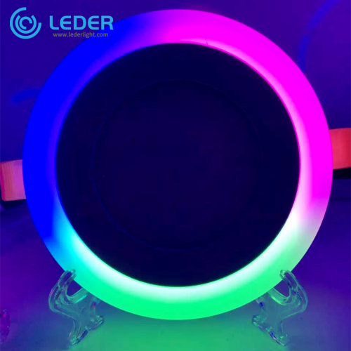 LEDER Warm White RGB LED Panel Light