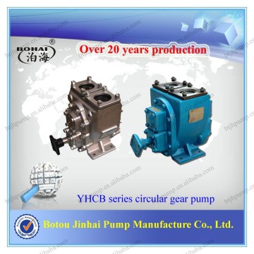 YHCB series circle arc gear oil car pump