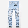 Men's Ripped Paint-splashing Jeans Wholesale