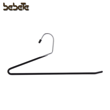 20 Pack Slack Pant Hangers Chrome and Black Friction