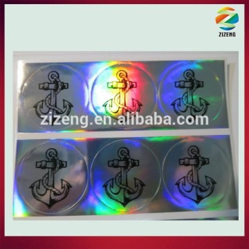 Anchor Image custom made hologram sticker