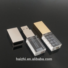 Hot selling shenzhen crystal usb flash drives