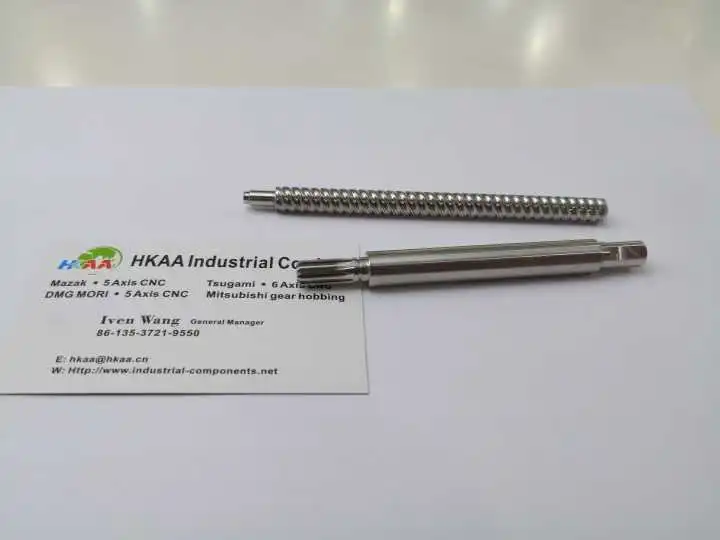 CNC Turning Precision Manufacturing Stainless Steel Gear Shaft