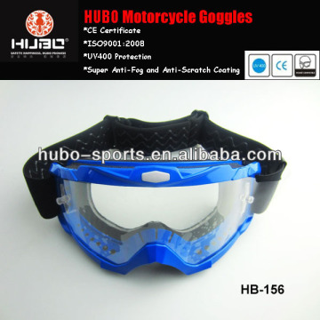 HUBO High quality motocross goggles anti slip strap tear off motocross goggles