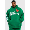 High Quality Custom Green Hoodie Wholesale