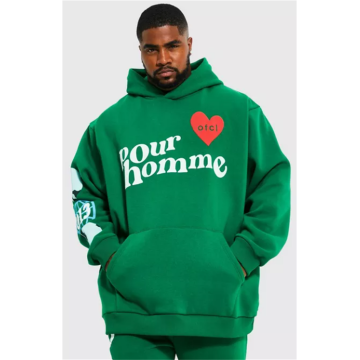 High Quality Custom Green Hoodie Wholesale