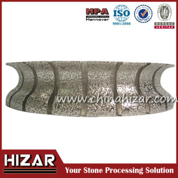 performance profiling wheel for granite marble