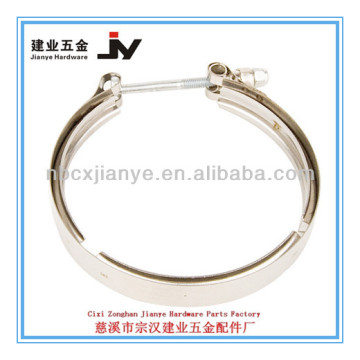 V band spring hose clamp