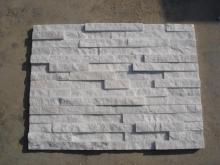 White quartz natural wall cladding ledge stones