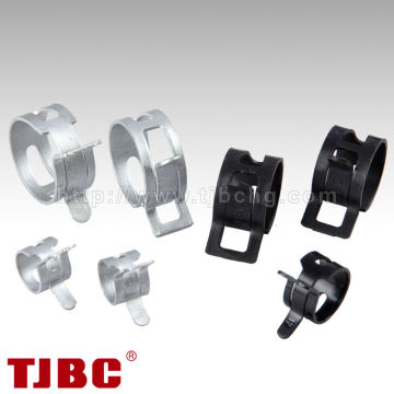 Spring hose clamp vacuum hose clamps