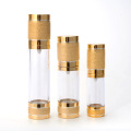 Bouteilles de pompe à airless en aluminium de 10ml / 15ml / 30ml / 50ml en aluminium