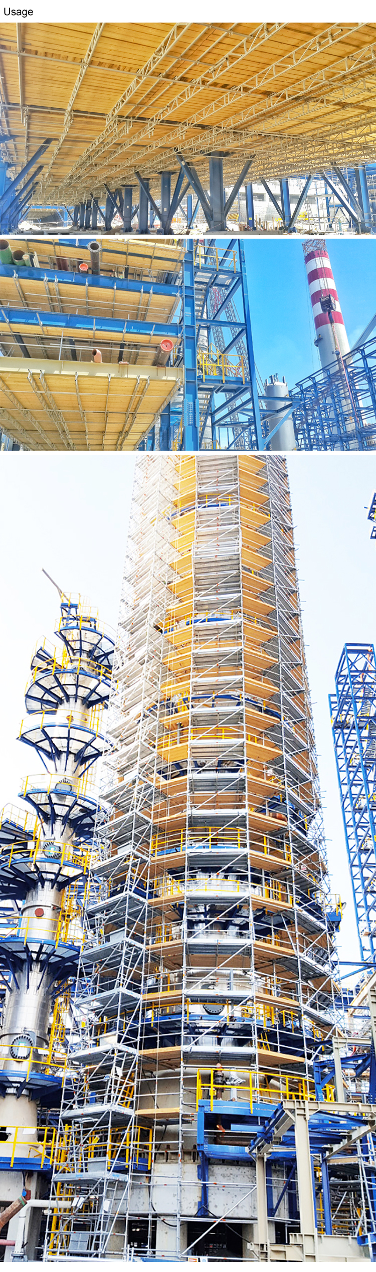 Usage OF LVL SCAFFOLD PLANK