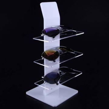 3-Tier Acrylic Sunglasses and Eyeglasses Display Stand Rack
