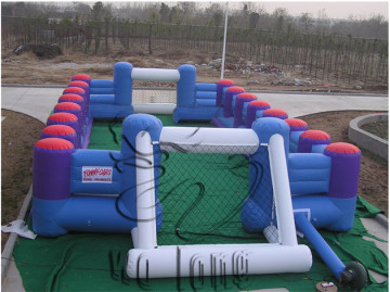 Customized size inflatable soap soccer field ,inflatable soap football field ,inflatable water soccer field