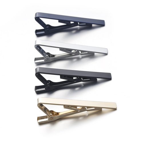 Tie clip for men's necktie clips