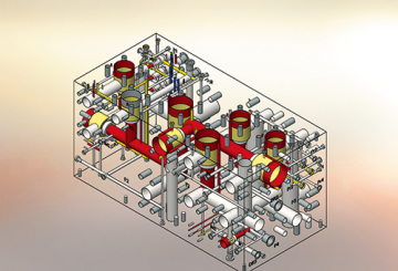 Excavator Hydraulic pack power System