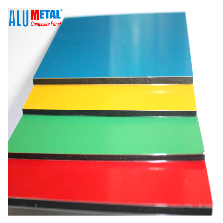 1220x2440mm Acp Decoration 4mm PE Aluminum Composite Wall Sandwich Panel