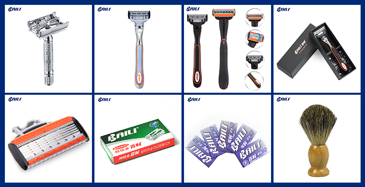 Baili Weidi Heren onder het scheren Double Edge Bulk Brands Barber Razor Straight