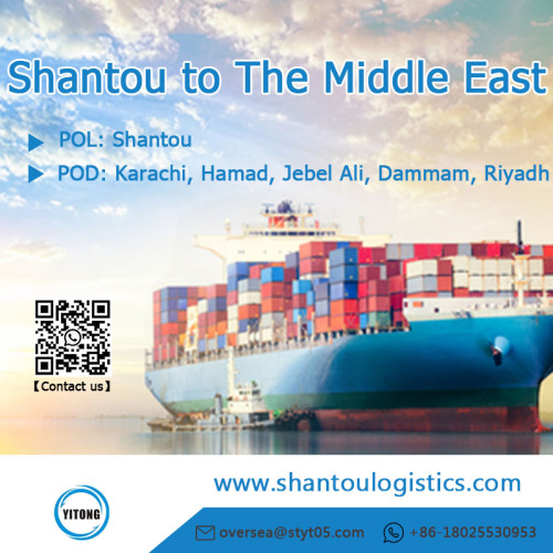 Ocean Shipment from Shantou to the Middle East