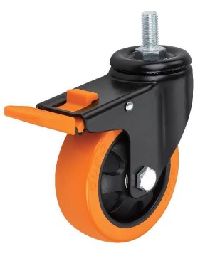 Plastic caster wheel for Material Handling Tools