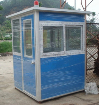 Sentry booth light steel prefab high quality security guard room for sale