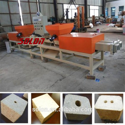 Solon new condition high yield wood pallet block making machine wood pallet feet making machine with CE certificate