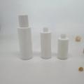 Boston Round Opal Glass Bottles with Inner Plugs