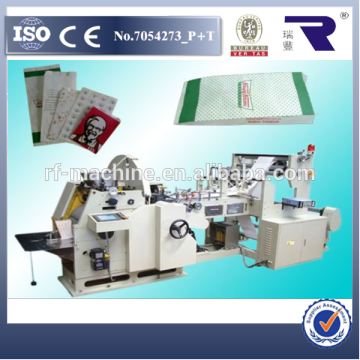 High speed food Paper Bag KFC bag Making Machine