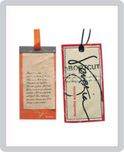 security hangtag/with soft label inside