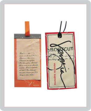 security hangtag/with soft label inside