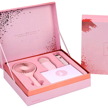 Luxury Pink Cosmetic paper box Packaging