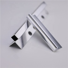 NIUYUAN Factory Offers Customized Chrome Polished Aluminum Tile Trim with Free Samples