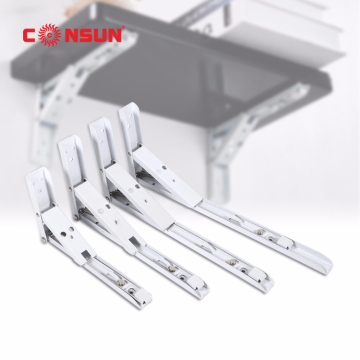 Folding Wall-Mounted L-Shaped Shelf Bracket