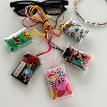 Japanese Small Omamori Luck Charm for Health, Fortune, Safety, Prayer, Car Decoration, and Birthday Gift" 

However, for better SEO, consider a more concise version:

"Japanese Omamori Luck Charm for Health & Fortune - Car Decoration & Gift