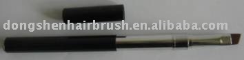 retractable lip brush,copper bristle brush,taklon makeup brushes