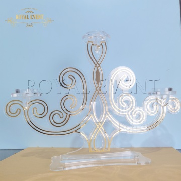 Wholesale Wedding Centerpieces: Acrylic Candle Holders for Table Decorations