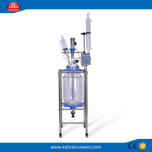 50L Jacketed Chemical Glass Polymerization Reactor