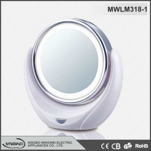 Alibaba China supplier Diameter 13.4cm led mirror
