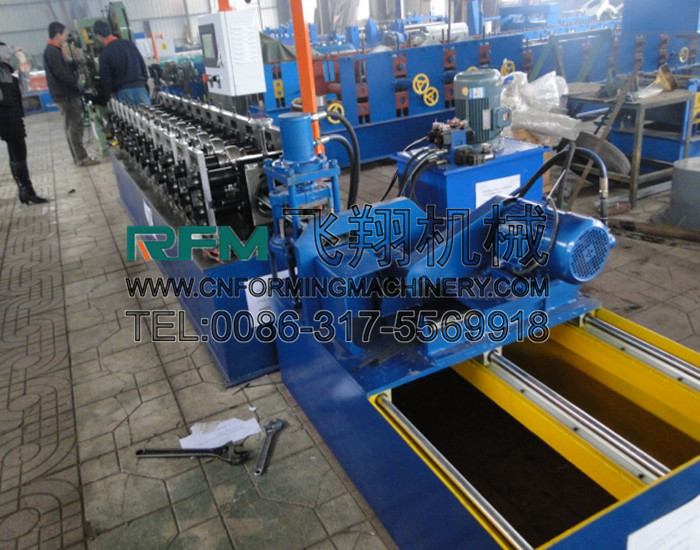 FX safety brake for roller shutter door tile making machine