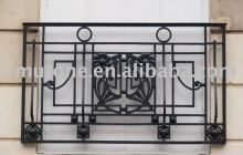 wrought iron window railing