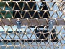 Flat Wire Balanced Weave Architectural Mesh,Flat Spiral Wir