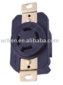 NEMA L14-20R Locking Receptacle