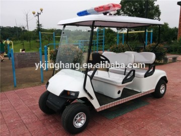 4seats patrol golf cart/police golf cart