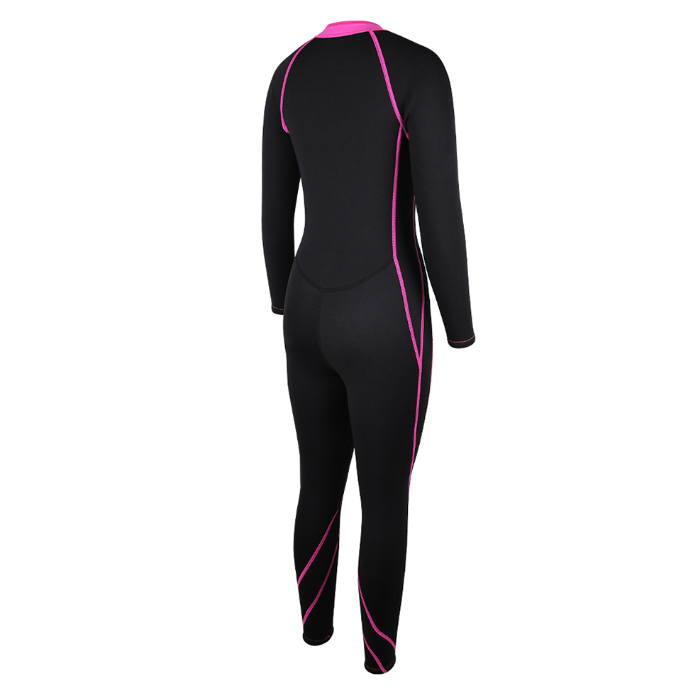 Seaskin Women&#39;s Front Zip Néoprène Scuba Dive Sequ Sucet