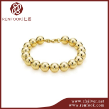 14k gold jewelry round plain solid 4.0*1.5mm gold spacer beads